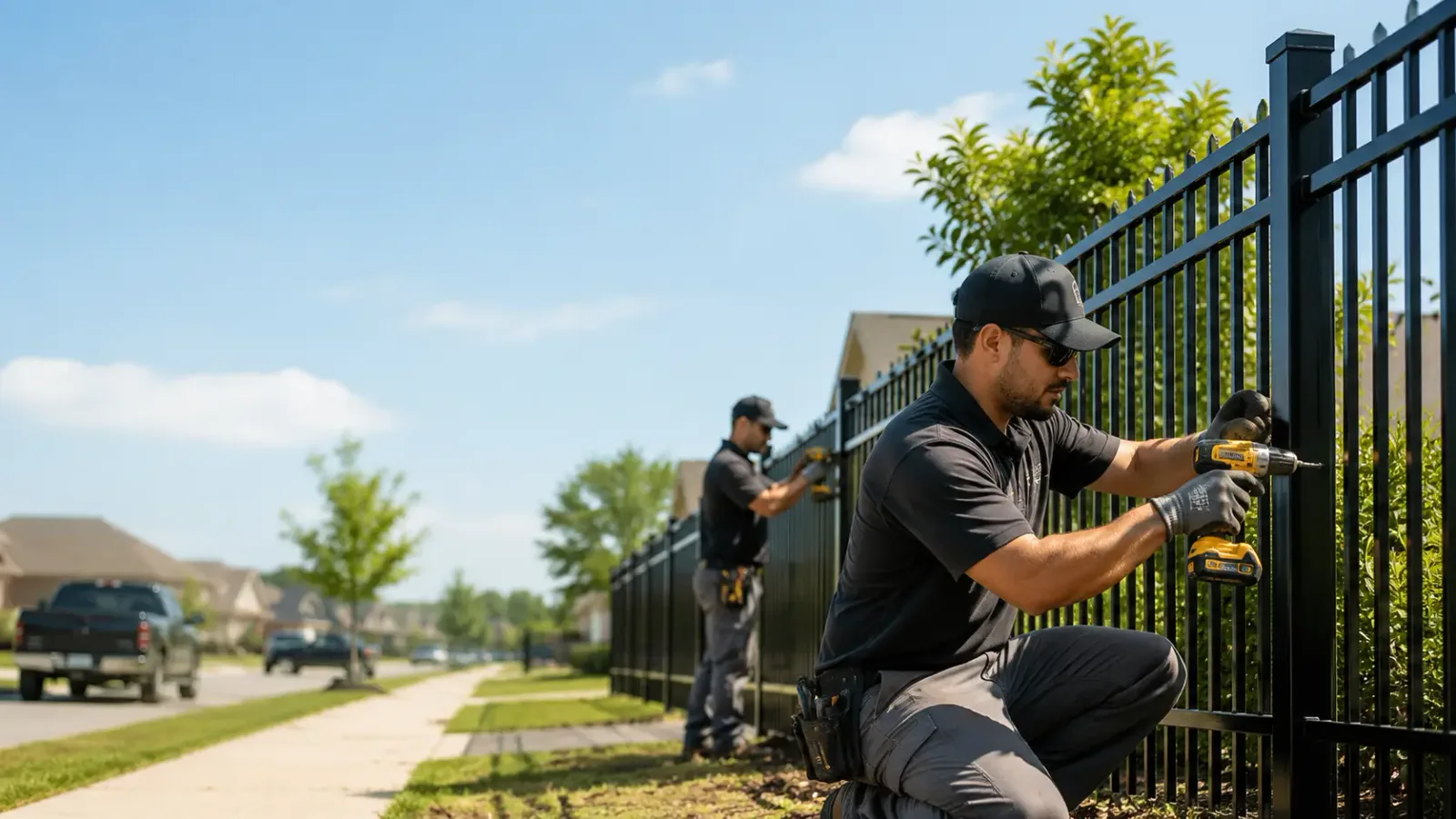 Metal Fence Installation in Riddlesburg, PA